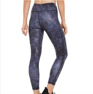 NWT 🔖Ideology Blue Black Snakeskin Leggings Size 2X